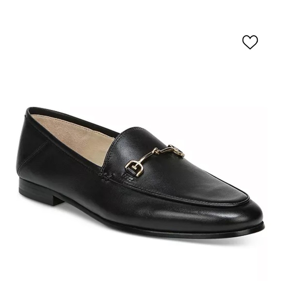 SAM EDELMAN Loraine black leather loafer size 5.5 - Picture 1 of 5